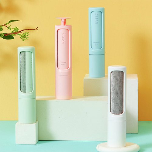 1615203197971.jpg 2-1 Reusable Pet Hair Remover Brush Lint Roller Portable