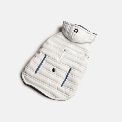 ❄️ Noah Dog Jacket – Quilted Water-Resistant Winter Coat with Harness