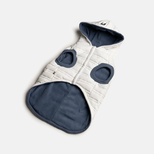 ❄️ Noah Dog Jacket – Quilted Water-Resistant Winter Coat with Harness