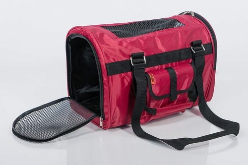 Prefer_Pets_566_Jet_Carrier_Burgundy_Pet_Carrier_-_Full_Side_Open_View.jpg 566 Jet Carrier - Pet Carrier