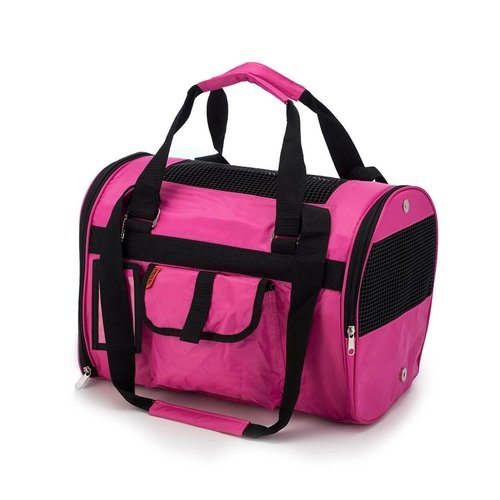 Prefer_Pets_566_Jet_Carrier_Fuschia_Pet_Carrier_-_Side_View_Closed.jpg 566 Jet Carrier - Pet Carrier