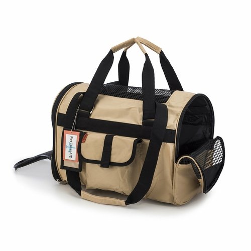 Prefer_Pets_566_Jet_Carrier_Khaki_Pet_Carrier_-_Sides_Open.jpg 566 Jet Carrier - Pet Carrier