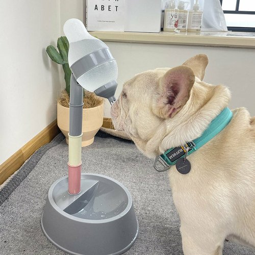 bac27323-9a7e-4641-a4b7-f347bcbfa594.jpg Automatic Pet Water Dispenser Stand Feeder Bowl Adjusting Height