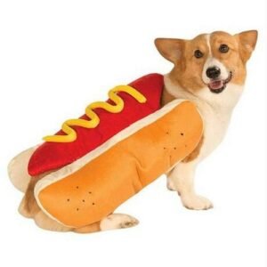 2022 Hot Dog Apparel Pet Suppliers Costume Mustard Cat Clothes Outfit